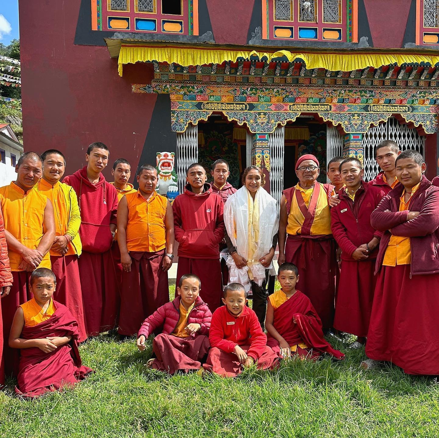 Volunteer in the lower Solukhumbu region of Nepal