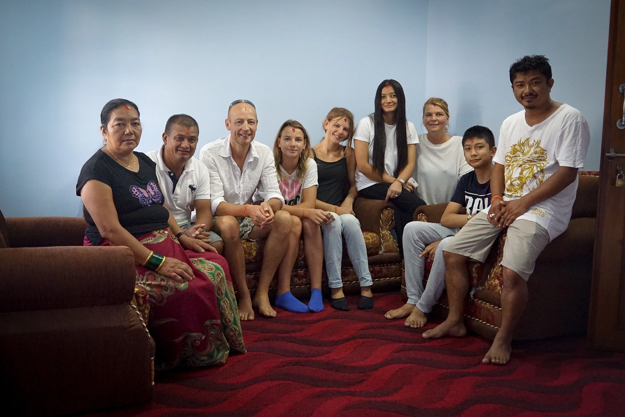 Family volunteering in Nepal