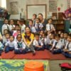 Teaching English at the School volunteering program in Nepal