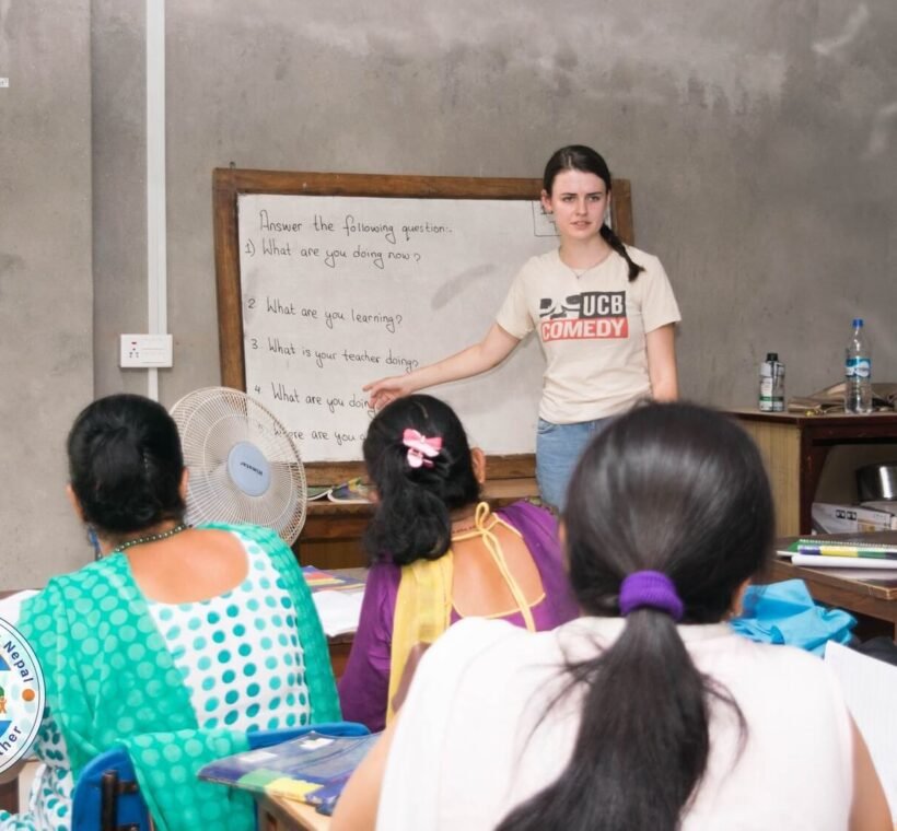 Empowering Women volunteering in Nepal