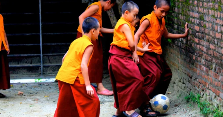 Volunteering in the Buddhist Monastery